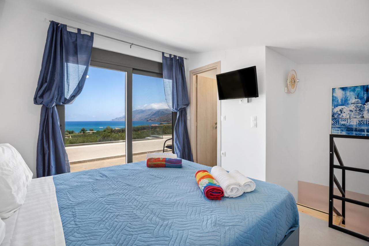 Isabel Artemis Crete - Luxury Sea Views Villas Nopigia Exteriör bild